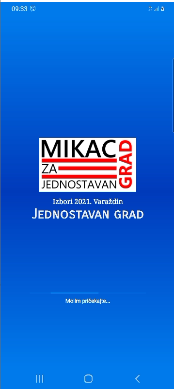 Mikac 2021 Varaždin android splash screen